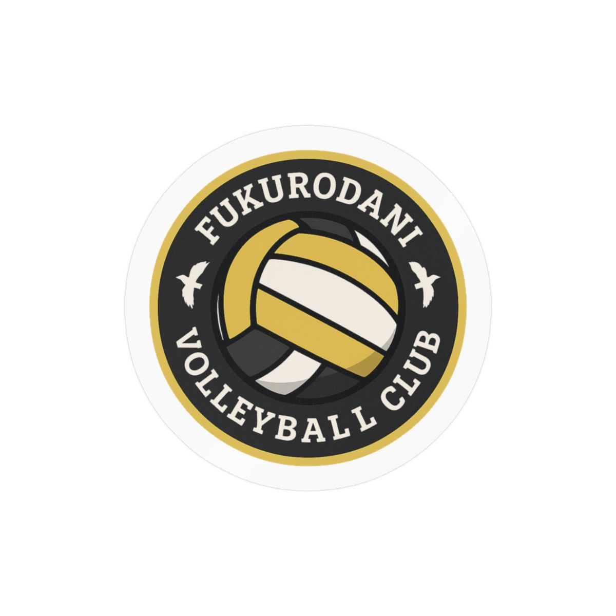 Fukurodani Volleyball Club Haikyuu Sticker | Cute Anime Decal