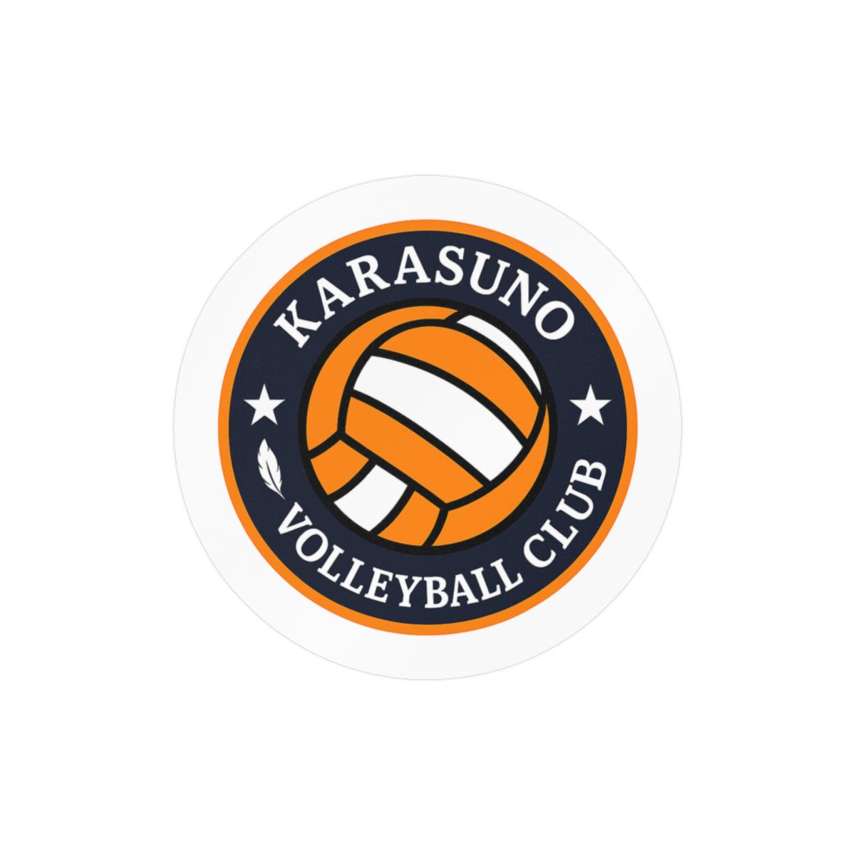 Karasuno Volleyball Club Sticker | Bold Haikyuu!! Anime Decal - Official Stickers merchandise