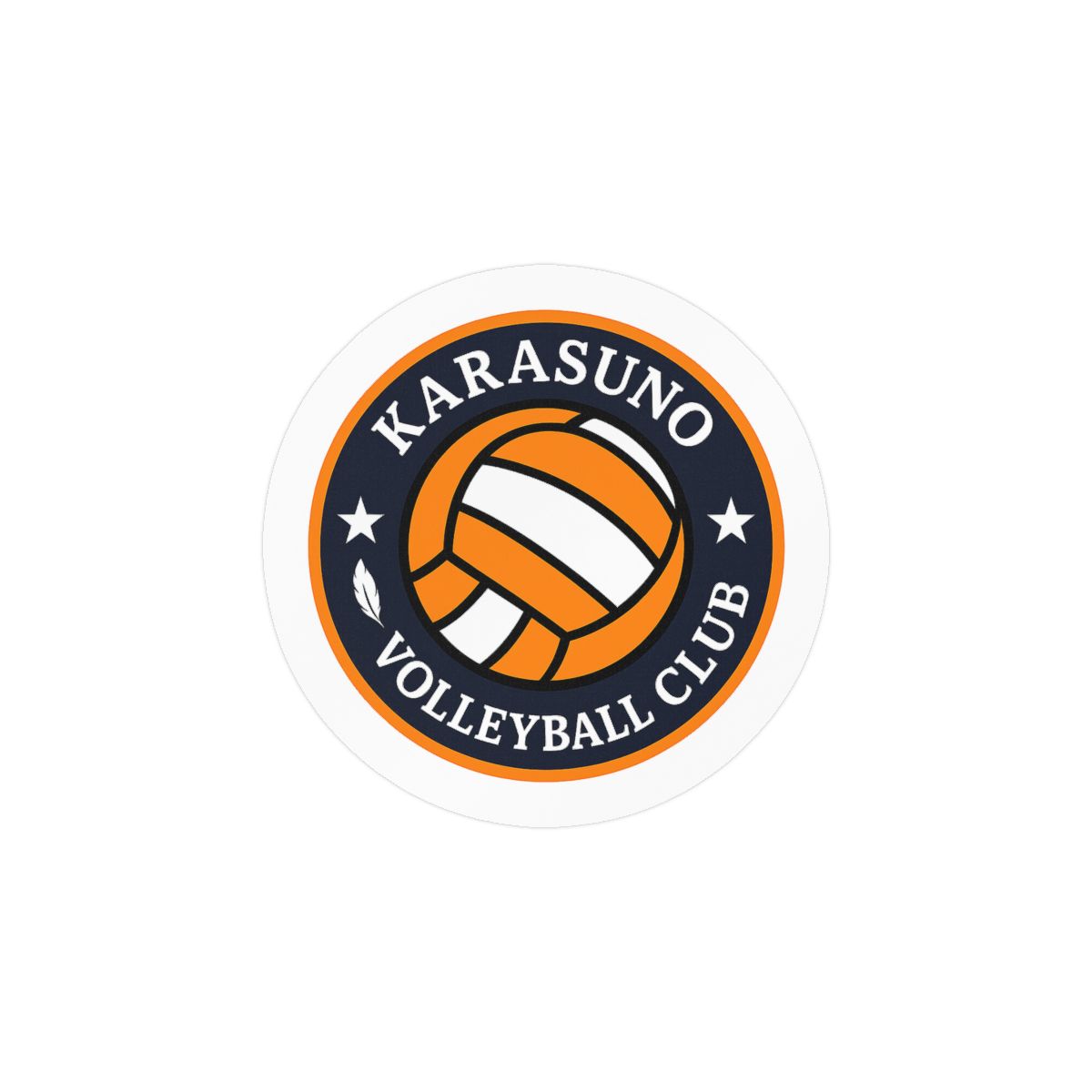 Karasuno Volleyball Club Sticker | Bold Haikyuu!! Anime Decal - alternate angle 1, merchandise