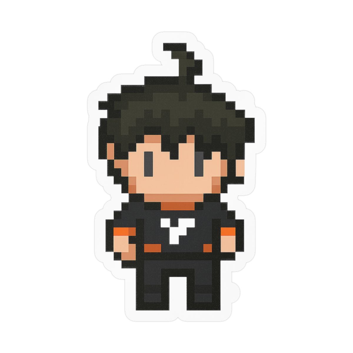 Cute Pixel Yams Sticker | Retro 8-Bit Vinyl Decal