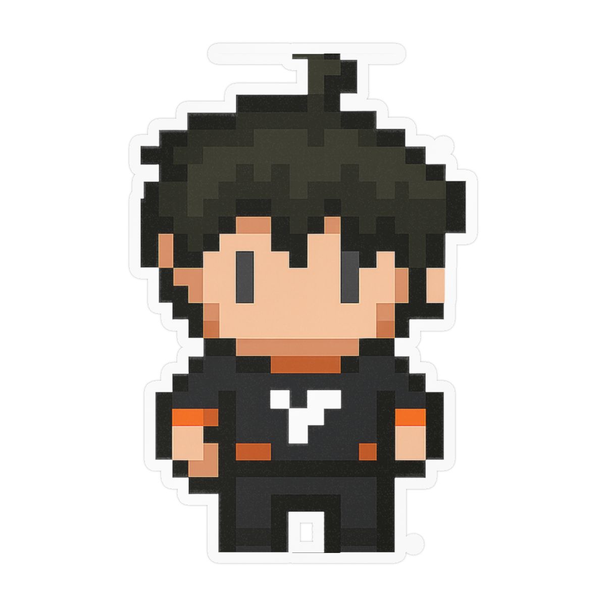 Cute Pixel Yams Sticker | Retro 8-Bit Vinyl Decal