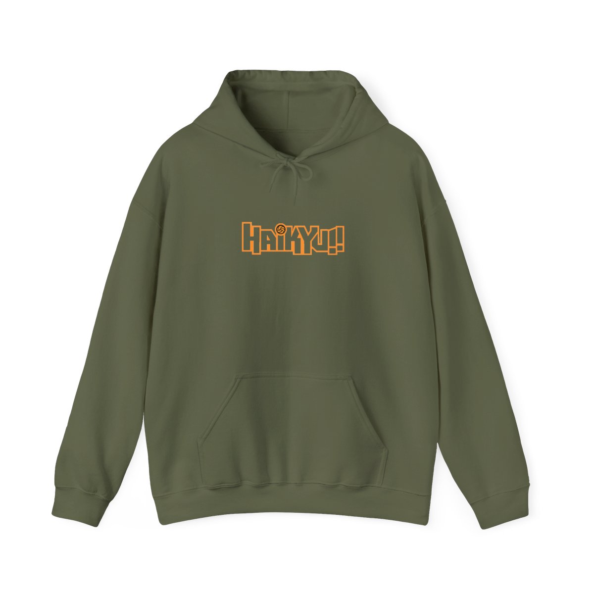 Haikyuu Kanji Sleeve Bold | Anime Hoodie, Haikyuu Merch, Volleyball Fan Gift - alternate angle 2, merchandise