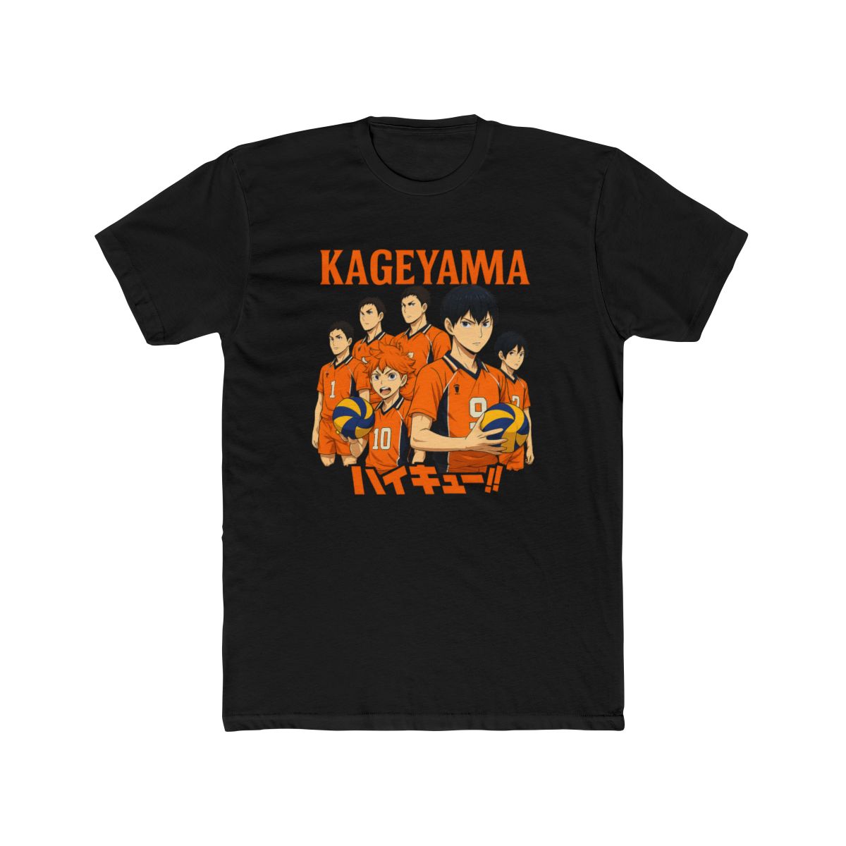 Haikyuu Kageyama Volleyball Anime T Shirt - alternate angle 3, merchandise