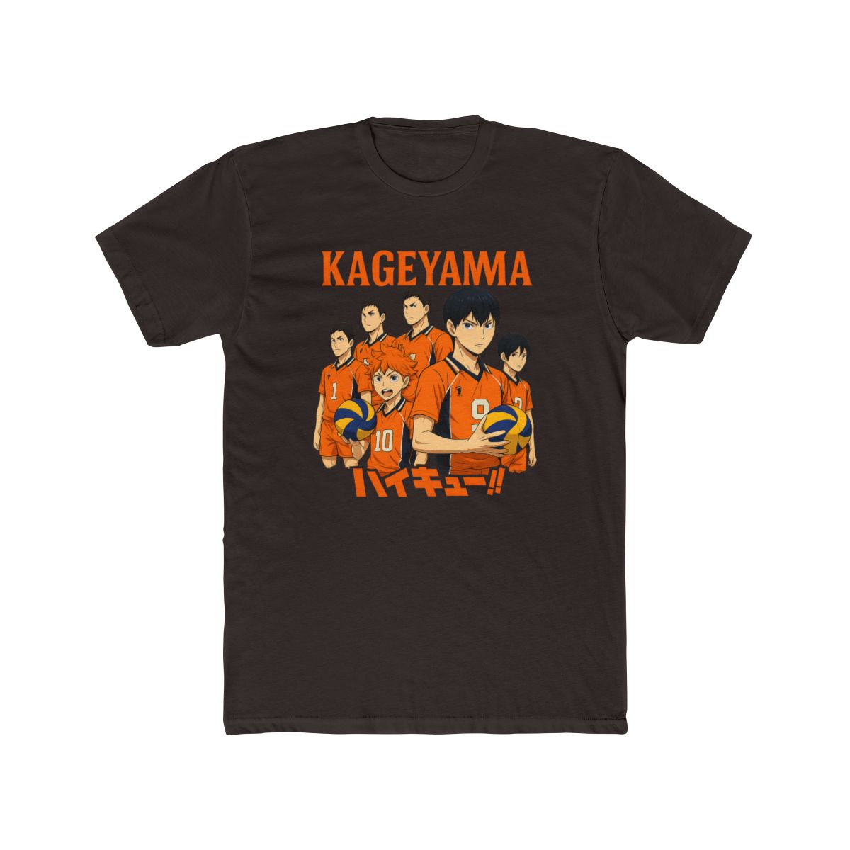 Haikyuu Kageyama Volleyball Anime T Shirt - alternate angle 2, merchandise