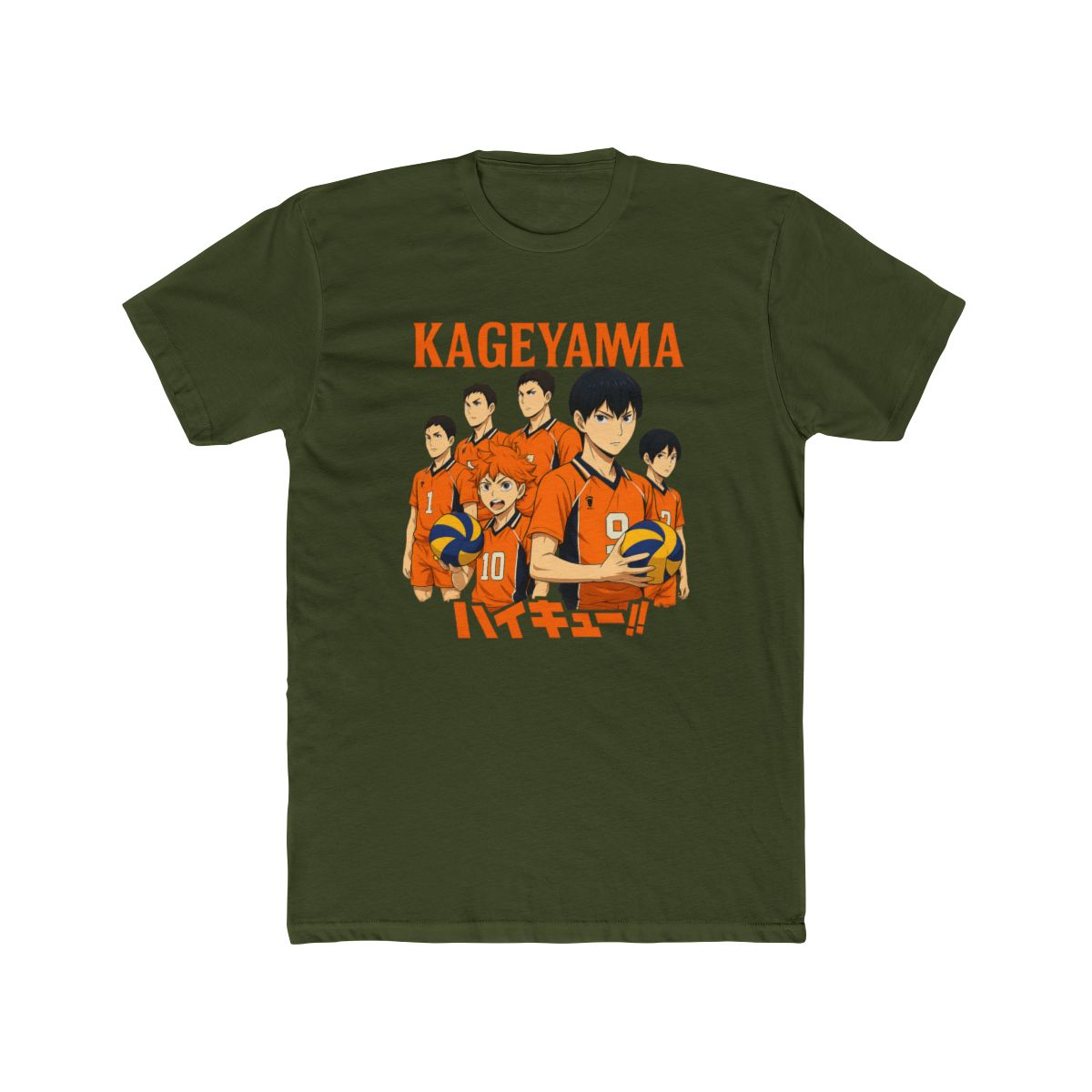 Haikyuu Kageyama Volleyball Anime T Shirt - alternate angle 5, merchandise