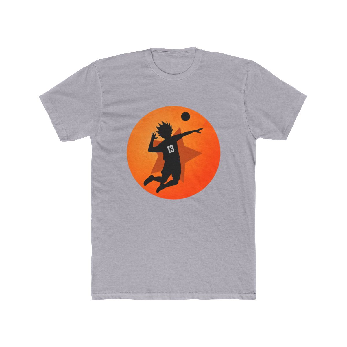 Anime Merch Japanese Number 13 Star Anime Volleyball T Shirt - alternate angle 3, merchandise