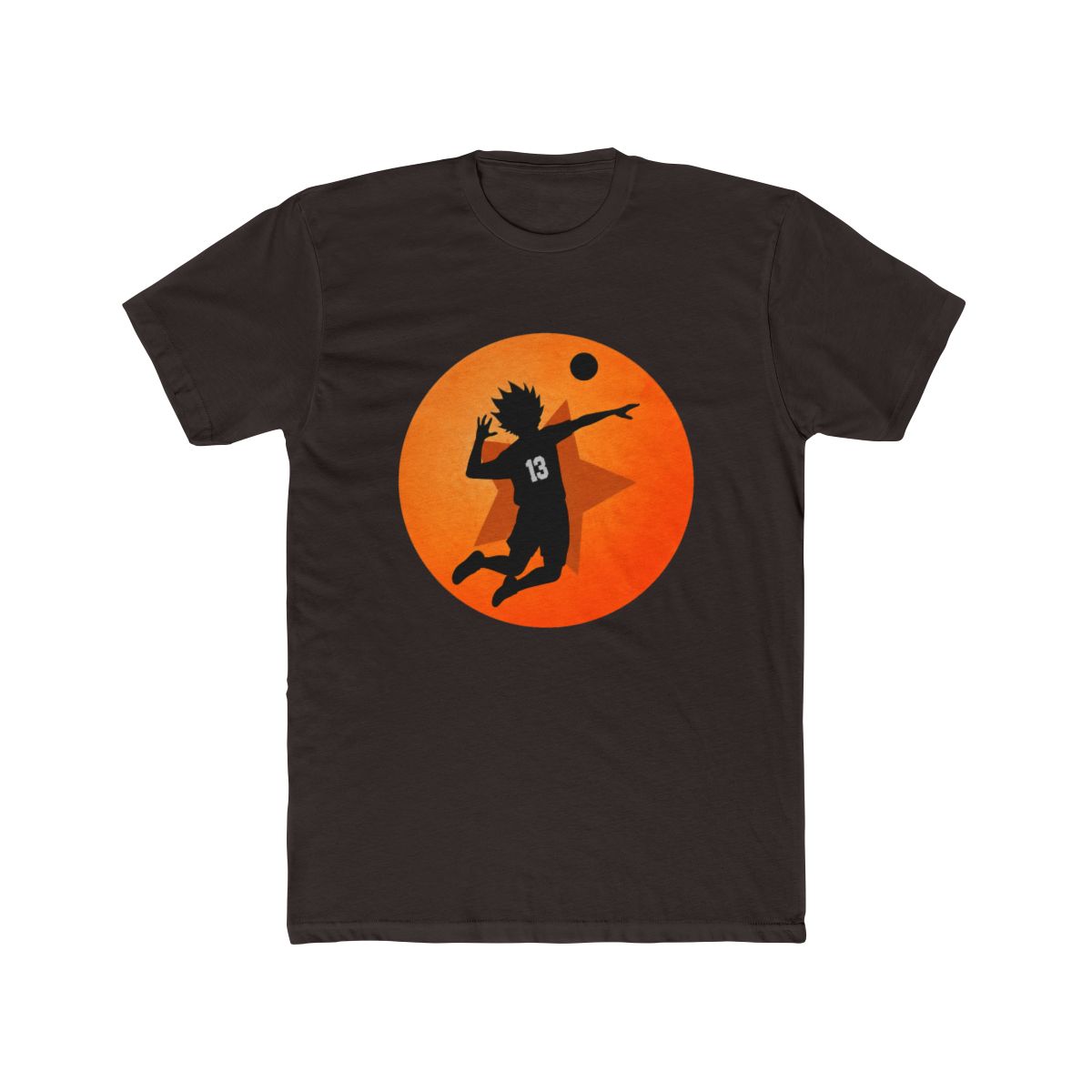 Anime Merch Japanese Number 13 Star Anime Volleyball T Shirt - alternate angle 2, merchandise