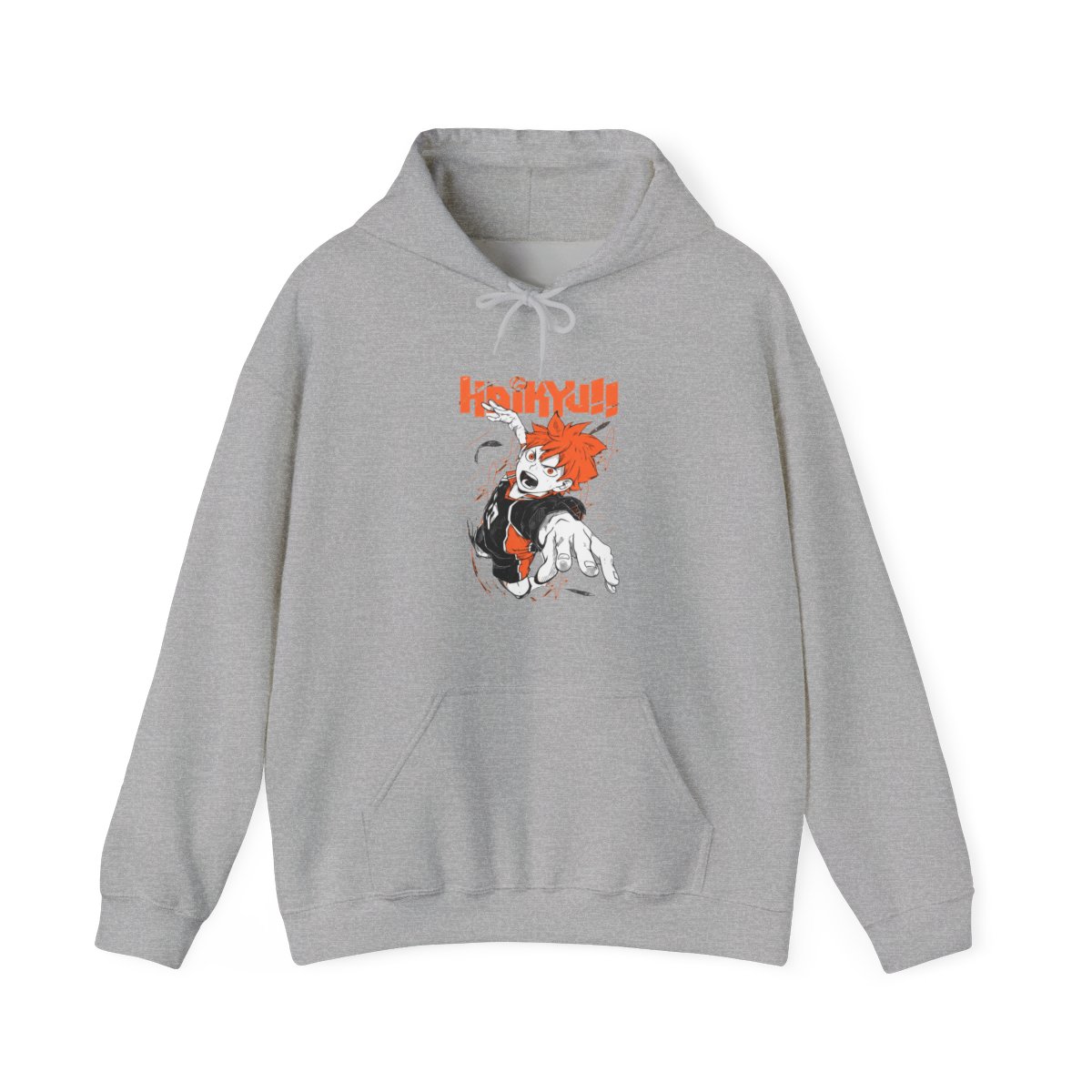 Haikyuu Hoodie Shoyo Hinata Lightning Jump Jumper - alternate angle 3, merchandise