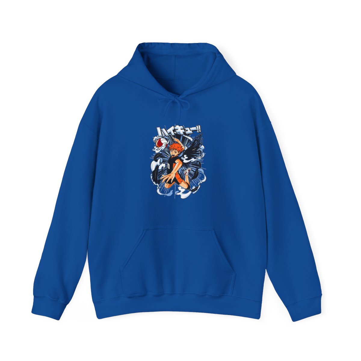 Haikyuu Hoodie Shoyo Hinata Action Jump Jumper