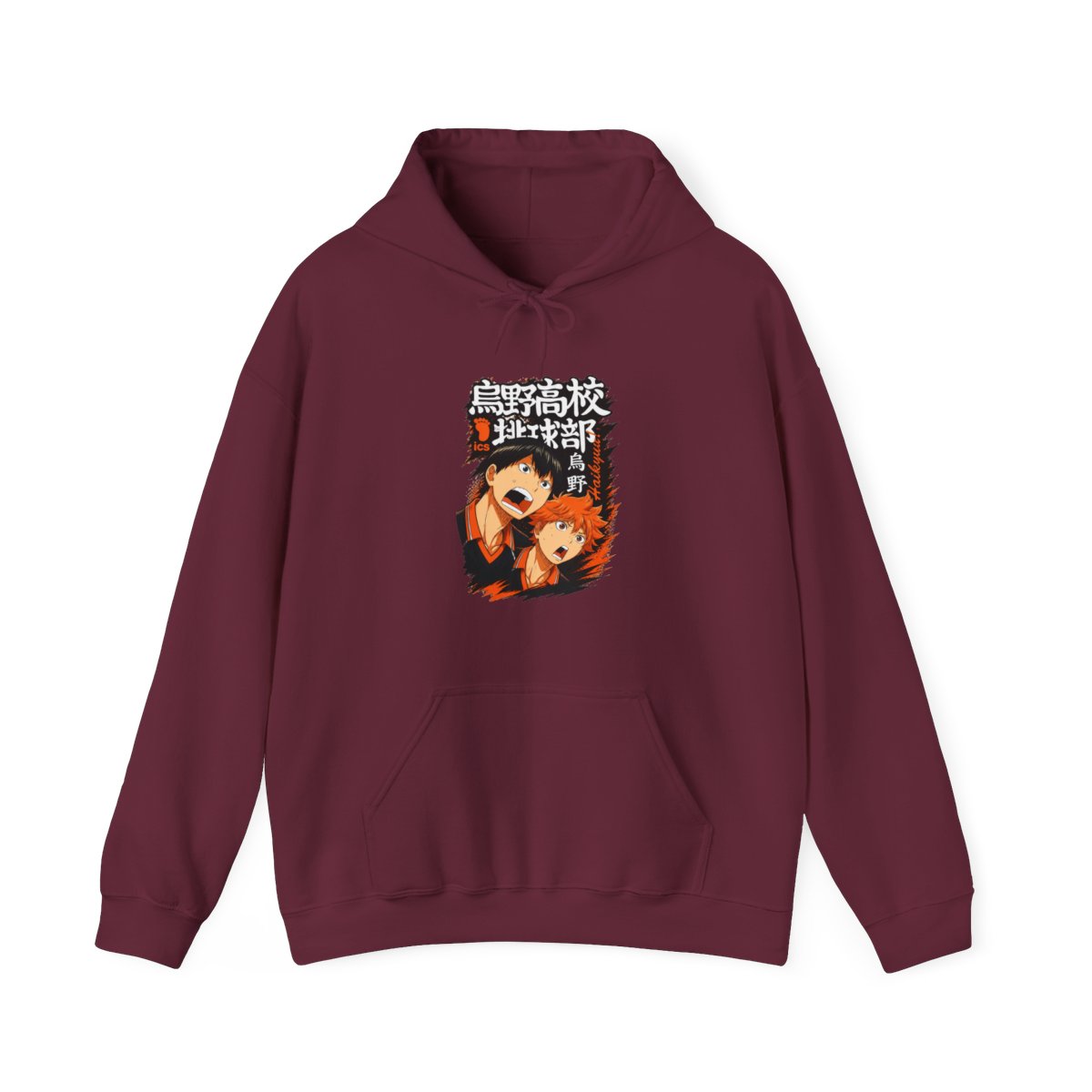 Haikyuu Hoodie Shoyo Hinata Karasuno Jump Jumper - alternate angle 4, merchandise